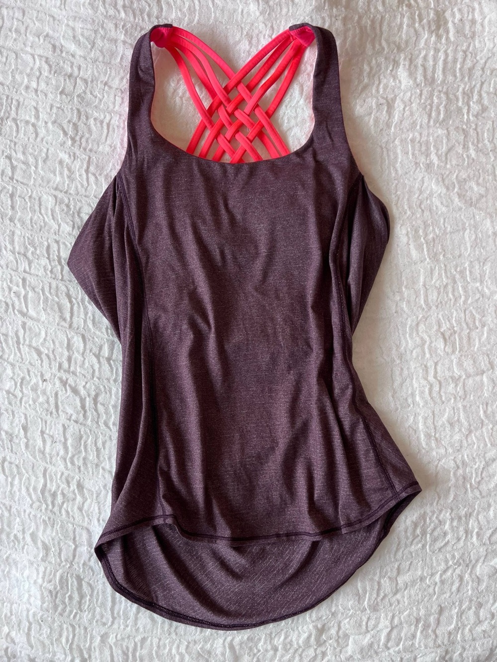 Lululemon Sporty Tank Purple & Pink